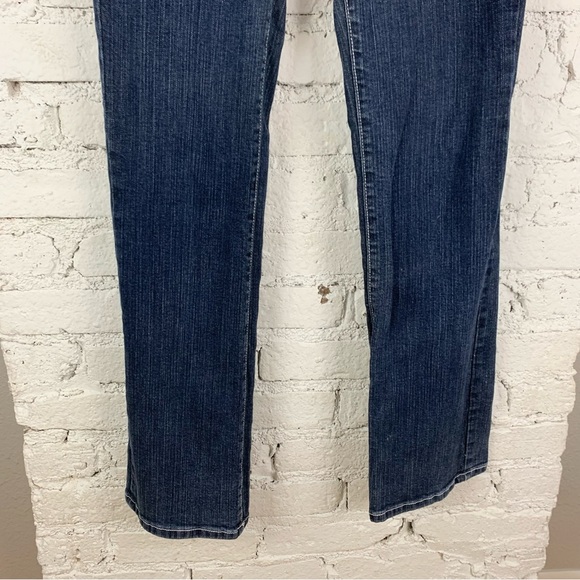 NYDJ Tummy Tuck Dark Blue Wash Curvy Jeans 8 - Picture 3 of 9